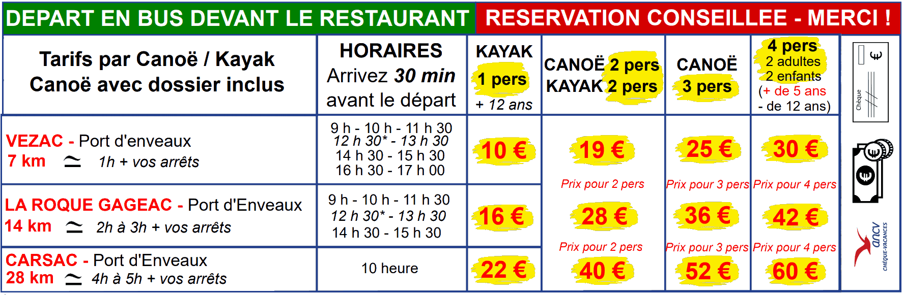 Canoe Dordogne tarif location canoe kayak sur la dordogne Canoe Dordogne tarif location canoe kayak sur la dordogne