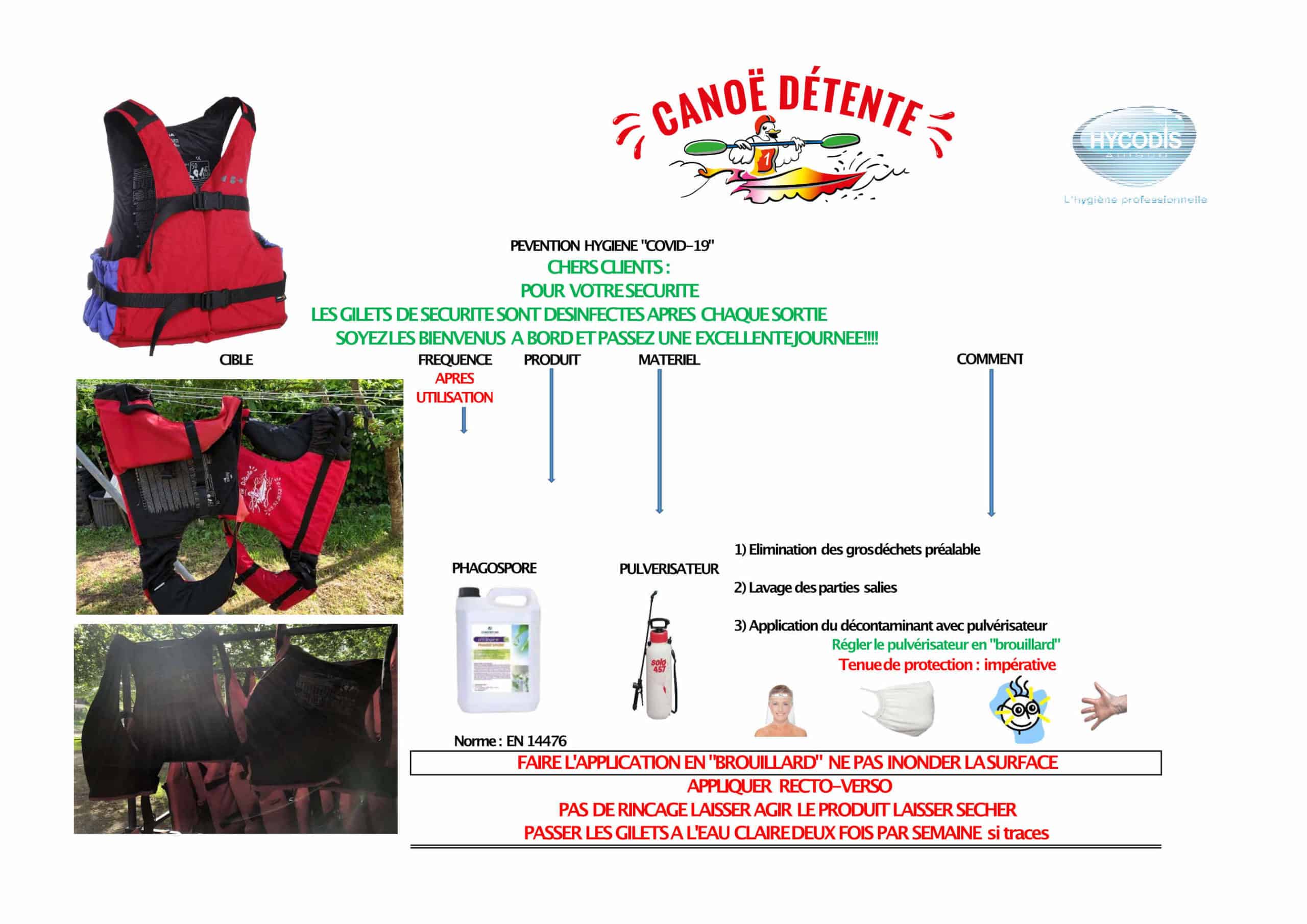 PROTOCOLE GILETS - DETENTE - DECOUVERTE PROTOCOLE GILETS - DETENTE - DECOUVERTE